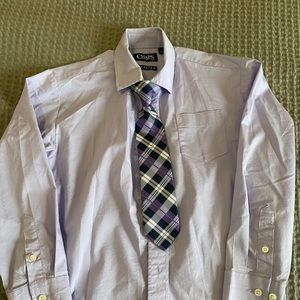 Chaps Dress Shirt and Tie